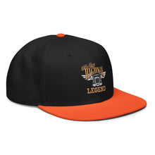 Trucker Flat Brim hat USA Highway Legend
