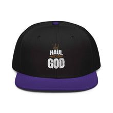 Trucker Flat Brim hat Haul With God