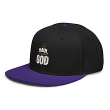 Trucker Flat Brim hat Haul With God