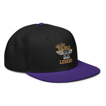 Trucker Flat Brim hat USA Highway Legend