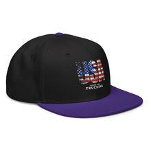 Trucker Flat Brim hat USA Made for Trucking