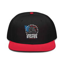 Trucker Flat Brim hat American Proudest Son