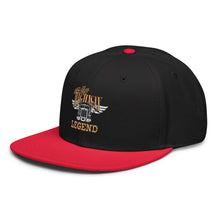 Trucker Flat Brim hat USA Highway Legend