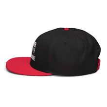 Trucker Flat Brim hat Rather Tired Than Broke