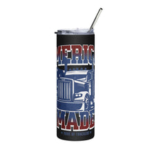 Trucker steel tumbler American Made