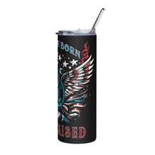 Trucker steel tumbler Road Rised