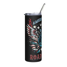 Trucker steel tumbler Road Rised