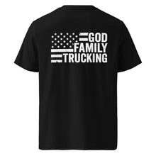 GOD, FAMILY, TRUCKING T-SHIRT