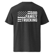 GOD, FAMILY, TRUCKING T-SHIRT