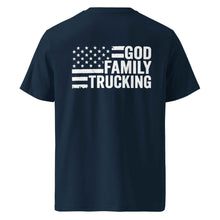 GOD, FAMILY, TRUCKING T-SHIRT