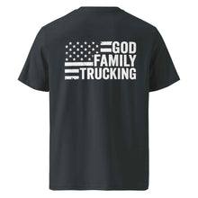 GOD, FAMILY, TRUCKING T-SHIRT