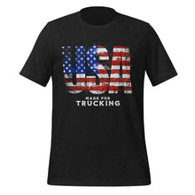 Trucker t-shirt USA Made For Trucking
