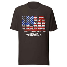 Trucker t-shirt USA Made For Trucking