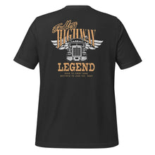 Trucker t-shirt Endless Highway Back