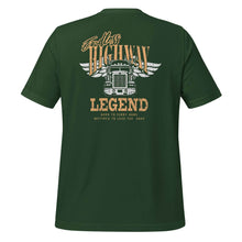 Trucker t-shirt Endless Highway Back