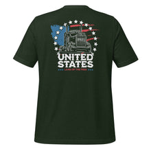Trucker t-shirt America's Proudest Son Back
