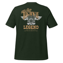 Trucker t-shirt Endless Highway Back