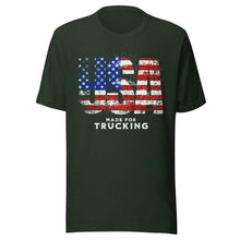 Trucker t-shirt USA Made For Trucking