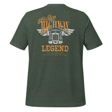 Trucker t-shirt Endless Highway Back