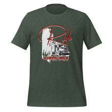 Trucker t-shirt Ride Every Mile Black
