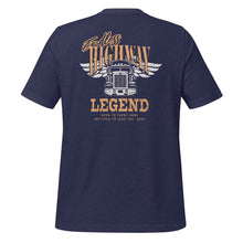 Trucker t-shirt Endless Highway Back