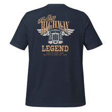 Trucker t-shirt Endless Highway Back