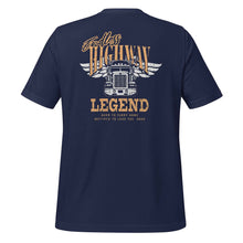 Trucker t-shirt Endless Highway Back