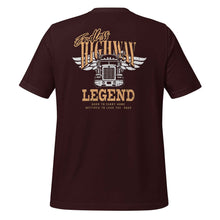 Trucker t-shirt Endless Highway Back