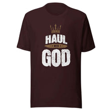 Trucker t-shirt Haul with God