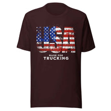 Trucker t-shirt USA Made For Trucking