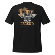 Trucker t-shirt Endless Highway Back